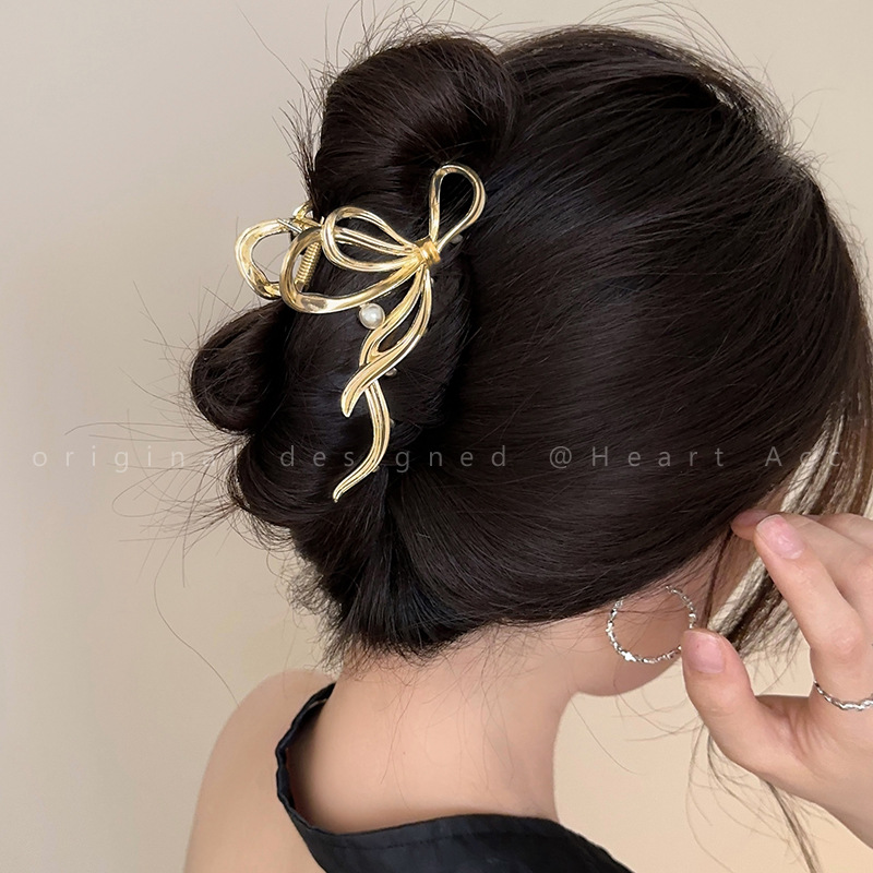 Luxury Lifestyle Hair - 3,9 inch Luxe Metalen Haarclip Koreaanse