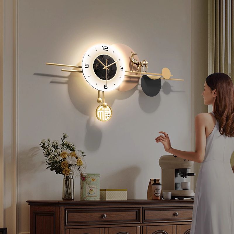 Licht Luxe Interieur Wandklokk - Luxury Lifestyle Aesthetic recensie en prijs